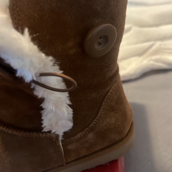 So’s chestnut boots with faux fur, fully insulated size 9 - Picture 6 of 16